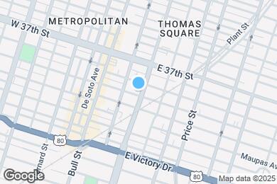 Map image of the property - 126 E 39th St