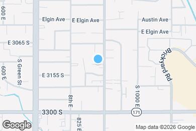 Map image of the property - 3128 S 900 E