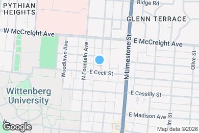 Map image of the property - 1011 Garfield Ave
