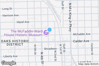 Map image of the property - McFaddin North Apartments