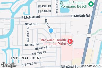 Map image of the property - 6600 NE 21st Dr