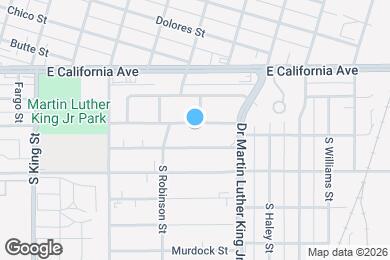 Map image of the property - 1405 E 10th St