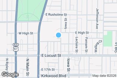Map image of the property - 234 E Pleasant St