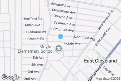 Map image of the property - 14005 Scioto Ave