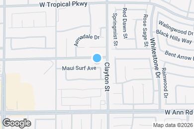 Map image of the property - 2030 Maui Surf Ave