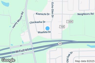 Map image of the property - 10664 Washita Dr