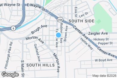Map image of the property - 307 Fairview Ave
