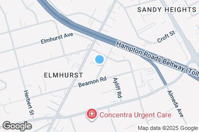 Map image of the property - 3131 Dunway St