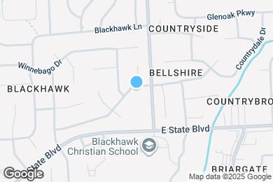 Map image of the property - 7322 Antebellum Blvd