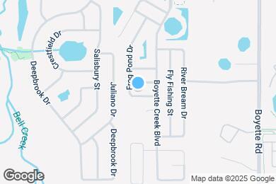 Map image of the property - 10424 Frog Pond Dr
