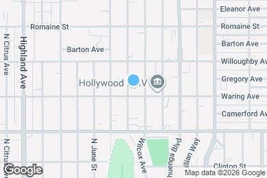Map image of the property - 812 N Hudson Ave