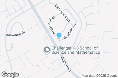 Map image of the property - 14027 Bensbrook Dr