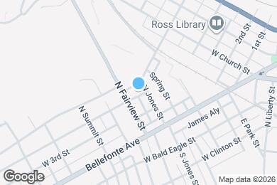 Map image of the property - 61 N Jones St