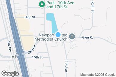 Map image of the property - 1595 11th Ave