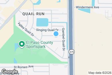 Map image of the property - 12144 Blue Quail Ave