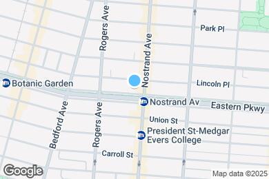 Map image of the property - 521 Eastern Pkwy