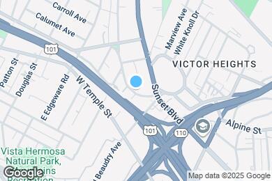 Map image of the property - 1139 Bellevue Ave