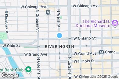 Map image of the property - 621 N Wells St