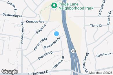 Map image of the property - 885 Masterson Dr