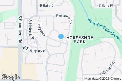 Map image of the property - 15561 E Pacific Pl