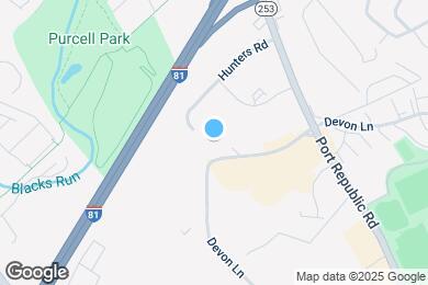 Map image of the property - 1390 Hunters Rd