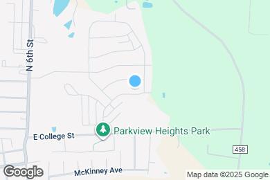 Map image of the property - 1212 Dye Blvd