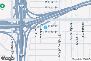 Map image of the property - 4911 W 116th St