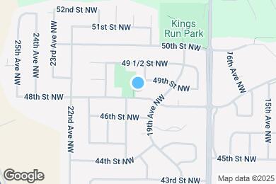 Map image of the property - 2021 48th St NW
