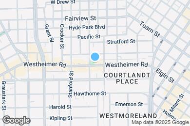 Map image of the property - 420 Westheimer Rd