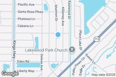 Map image of the property - 5510 Shannon Dr