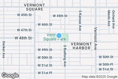 Map image of the property - 4721 S Budlong Ave