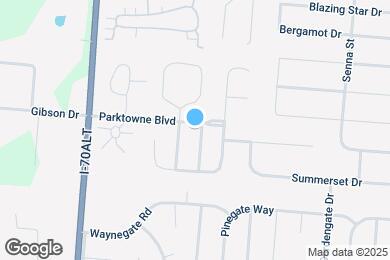Map image of the property - 9865 Whispering Pine Dr