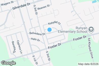 Map image of the property - 805 Belvedere Dr