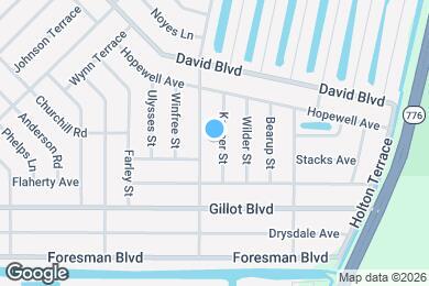 Map image of the property - 5385 Kasper St