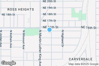 Map image of the property - 2032 NE 16th Terrace