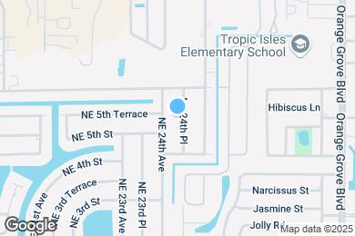 Map image of the property - 514 Northeast 24th Place