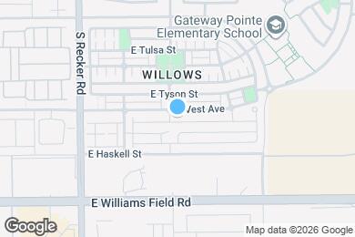 Map image of the property - 4212 E Erie St