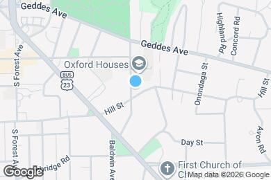 Map image of the property - 1803 Hill St