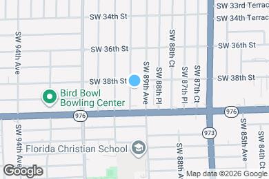 Map image of the property - 3821 SW 89th Ct