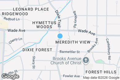 Map image of the property - 800 Dixie Trail