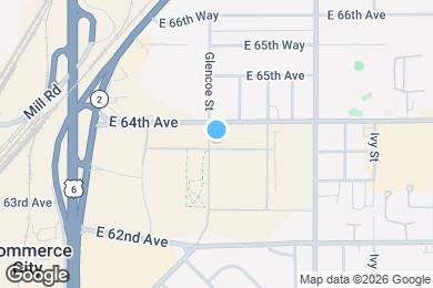 Map image of the property - 5305 E 63rd Pl