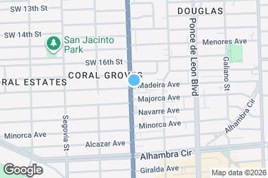 Map image of the property - 350 Madeira Ave