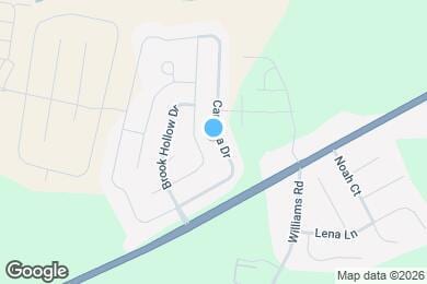 Map image of the property - 2017A Cambria Dr