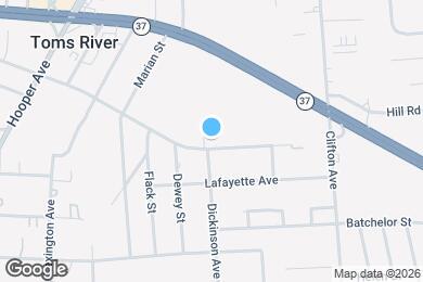 Map image of the property - 500 Terrace Ave