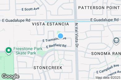 Map image of the property - 1469 E Tremaine Ave