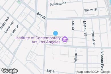 Map image of the property - AVA Arts District