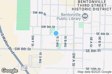 Map image of the property - 602 SW C St