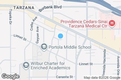 Map image of the property - 5400 Veloz Ave