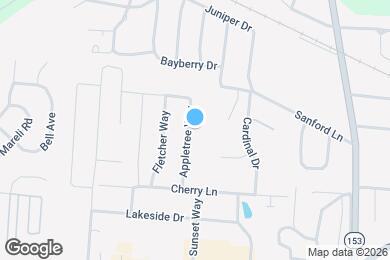 Map image of the property - 92 Apple Tree Way
