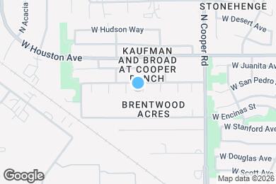 Map image of the property - 1114 N Eldon Ct